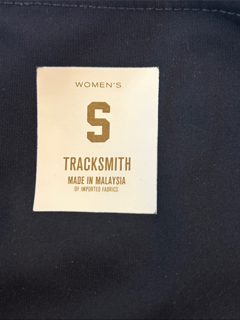 Tracksmith Black Performance Shorts with Gold Logo - Picture 2 of 9
